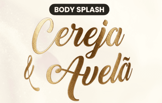Body Splash Cereja & Avelã
