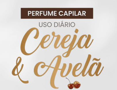 Perfume Capilar Cereja & Avelã